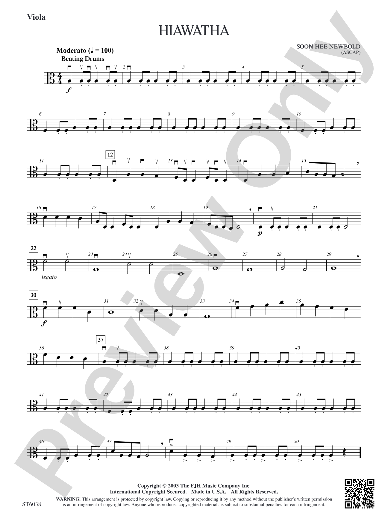 Hiawatha: Viola