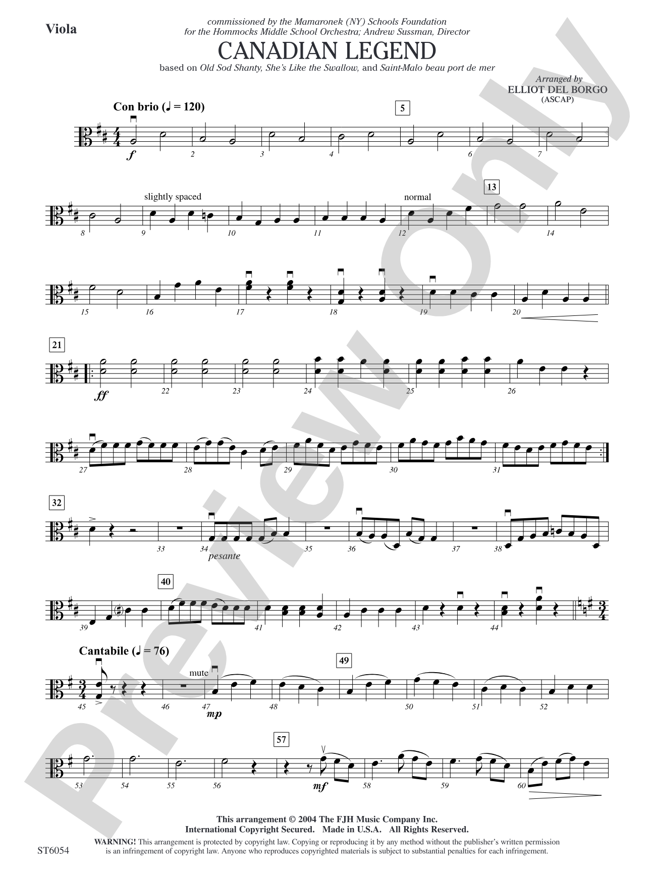 Canadian Legend: Viola