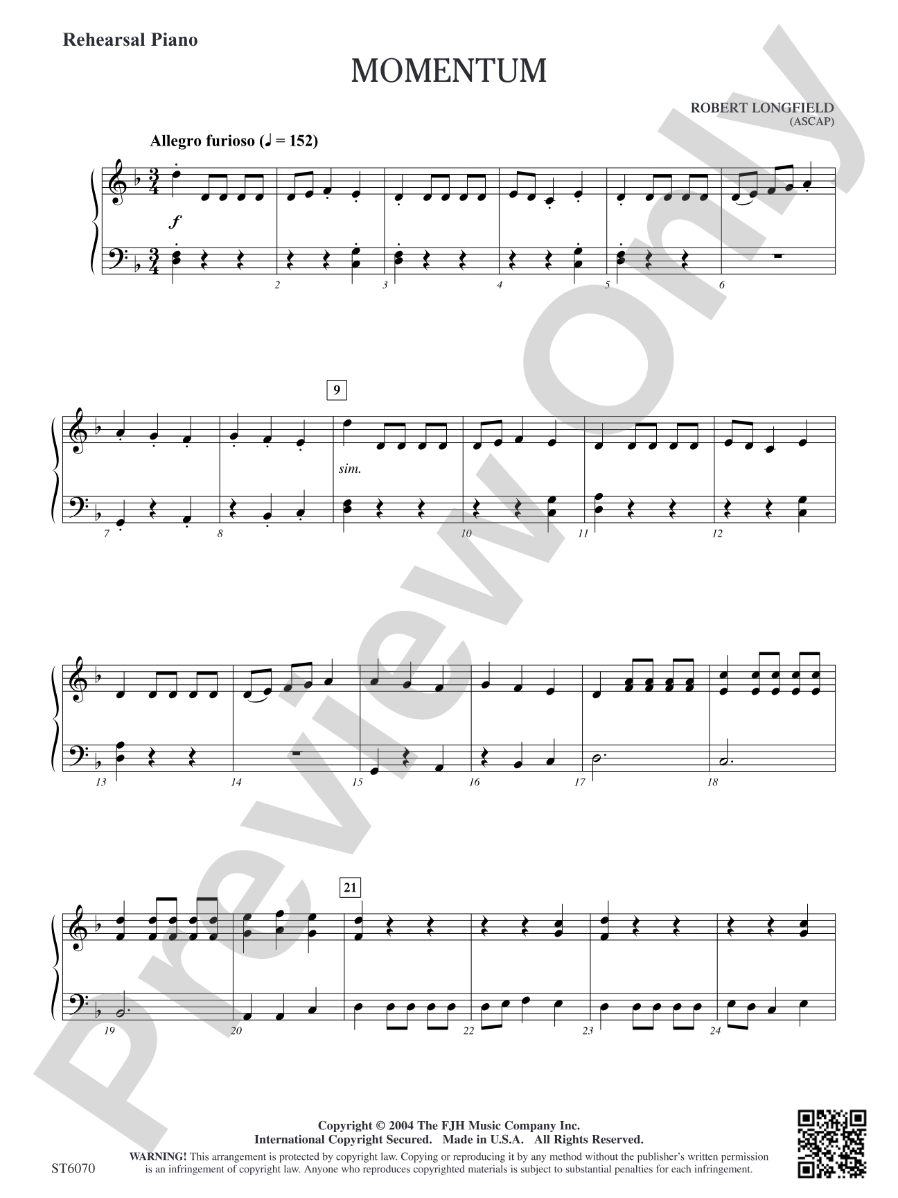 Momentum: Rehearsal Piano