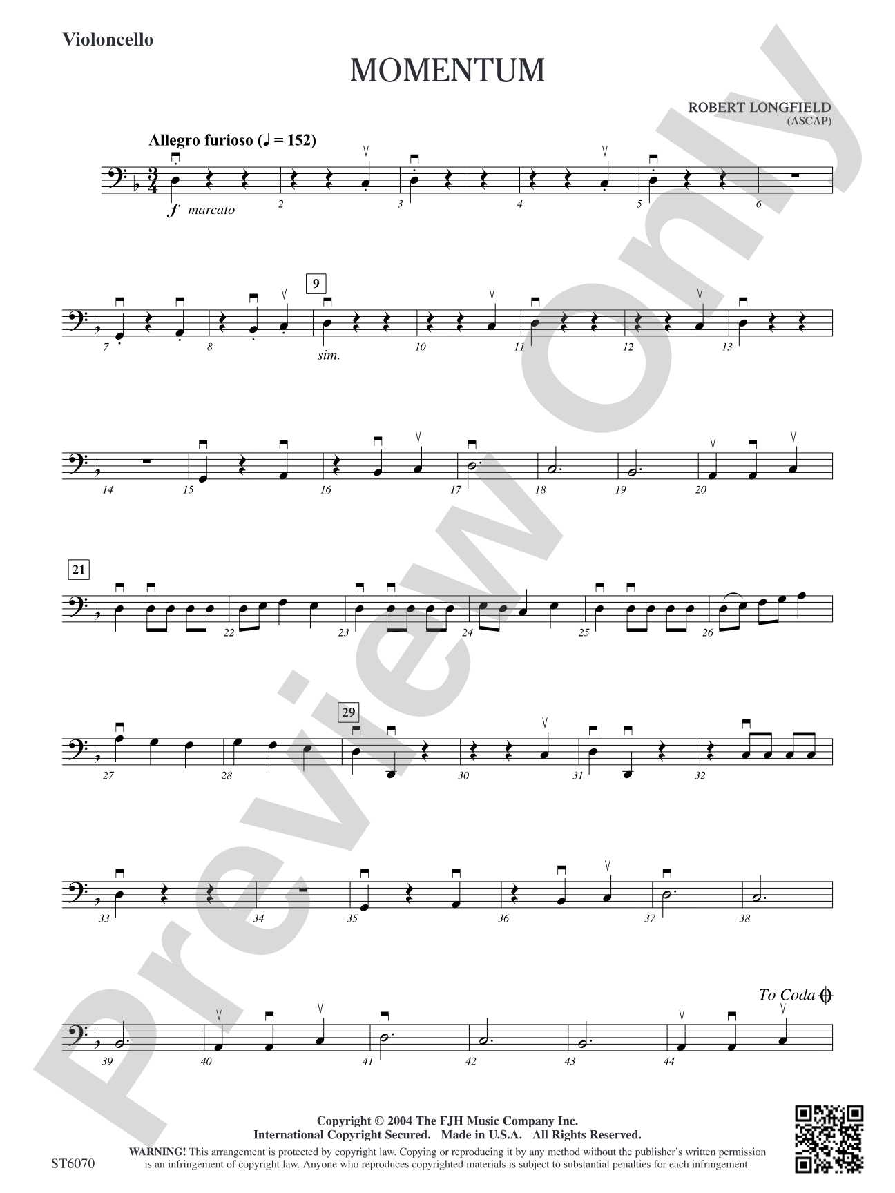 Momentum: Violoncello