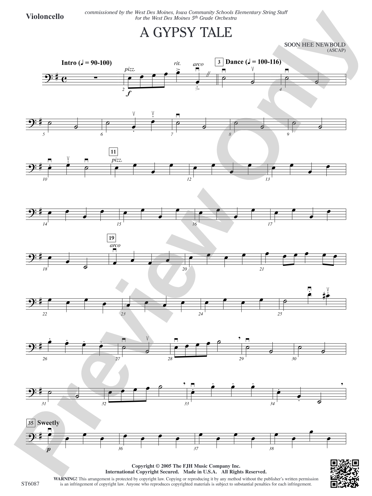 A Gypsy Tale: Violoncello
