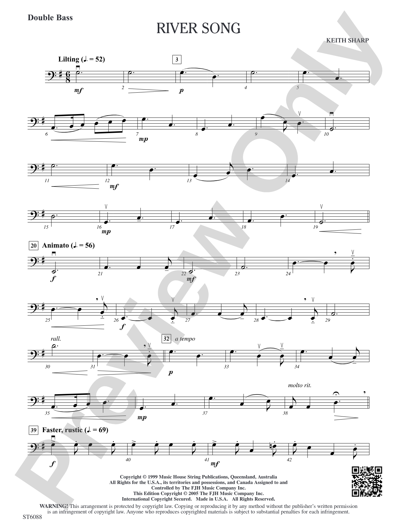 River Song: Double Bass