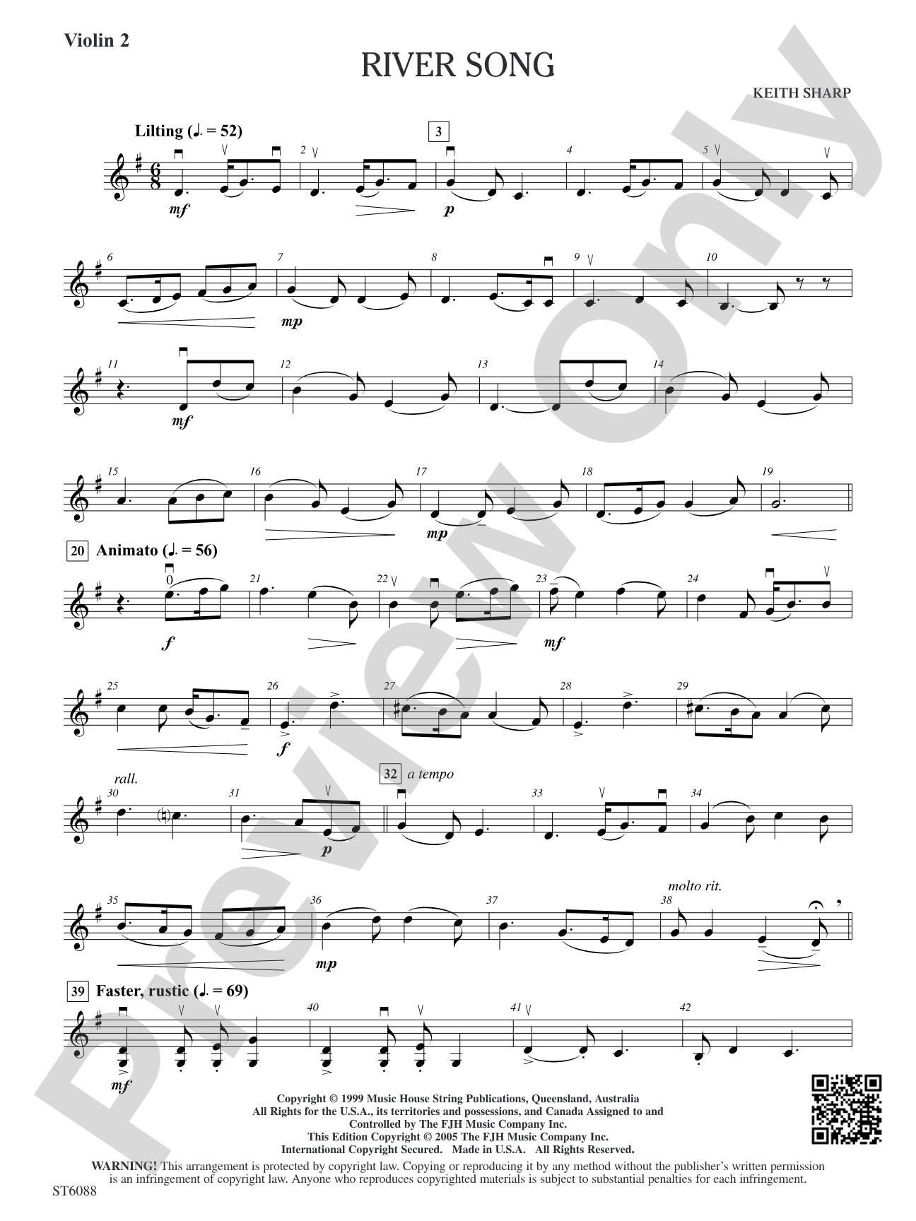 River Song: Violin 2