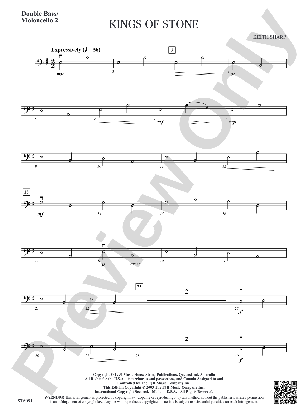 Kings of Stone: Double Bass/Violoncello 2