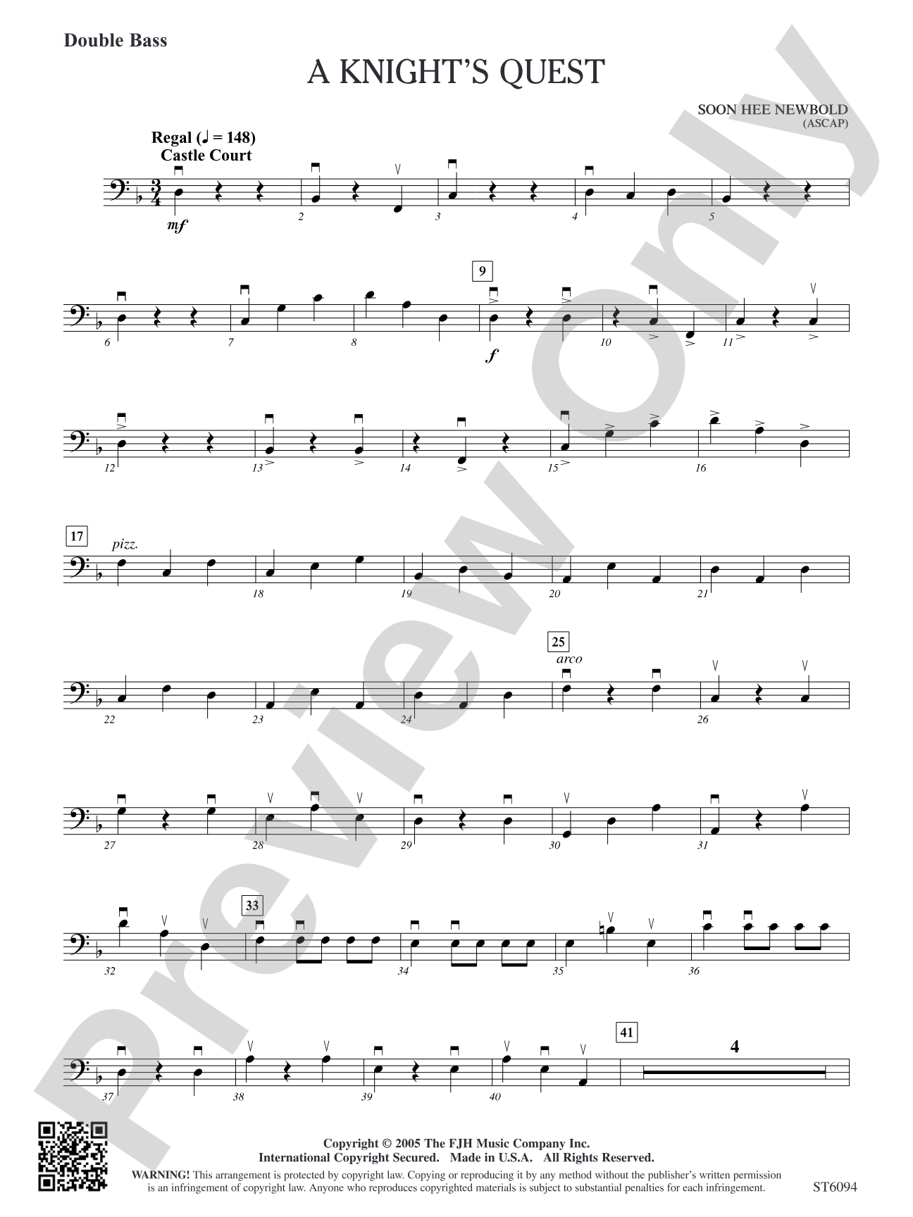 A Knight's Quest: Double Bass