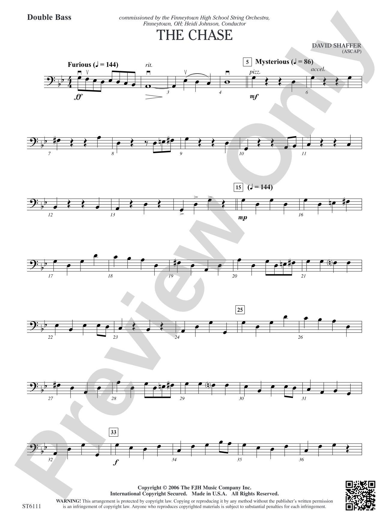 The Chase: Double Bass
