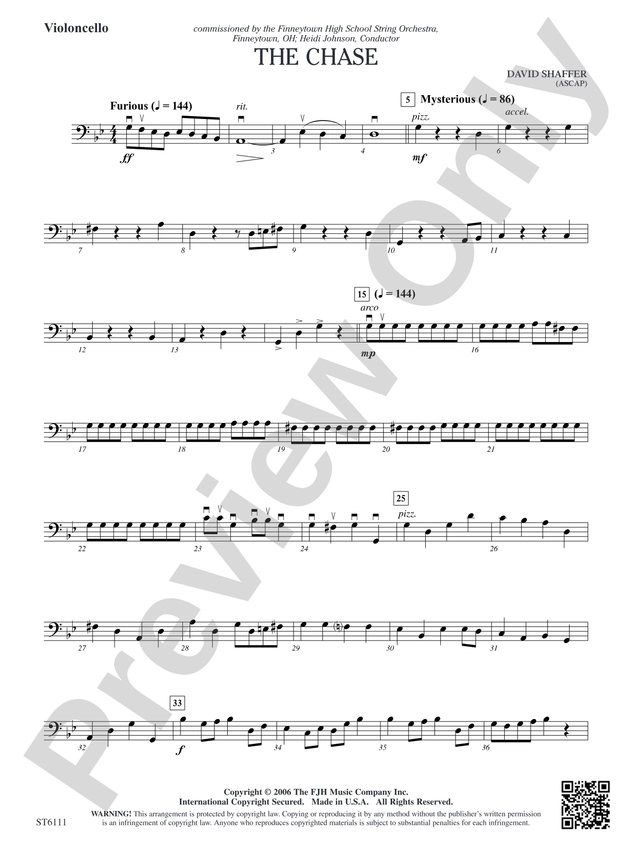 The Chase: Violoncello