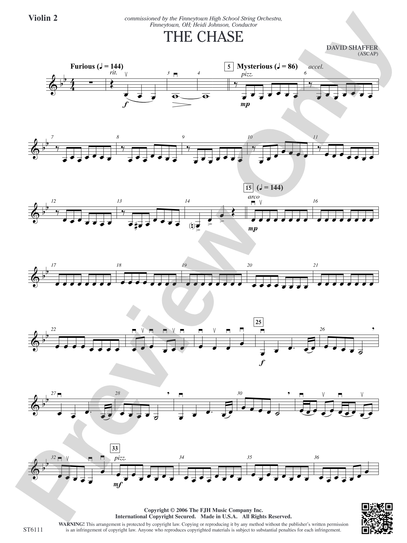 The Chase: Violin 2