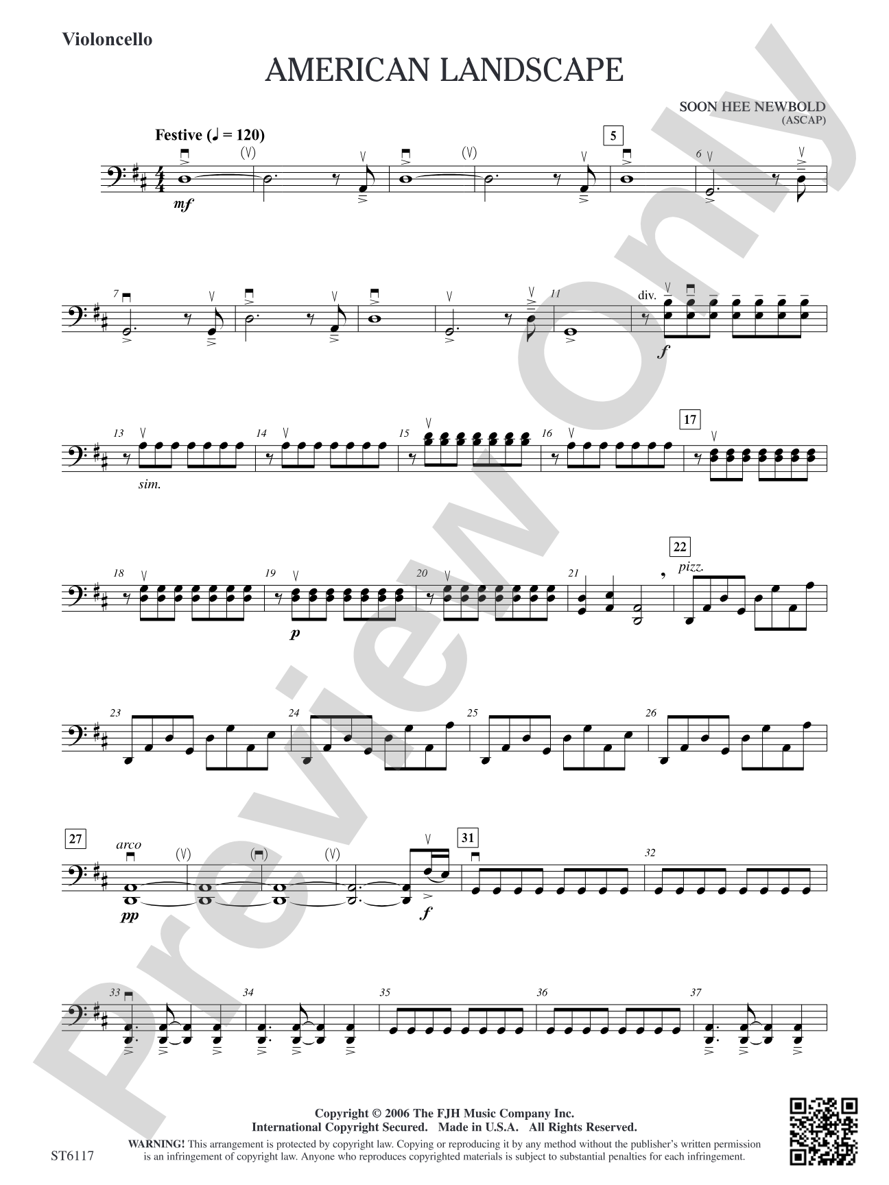 American Landscape: Violoncello