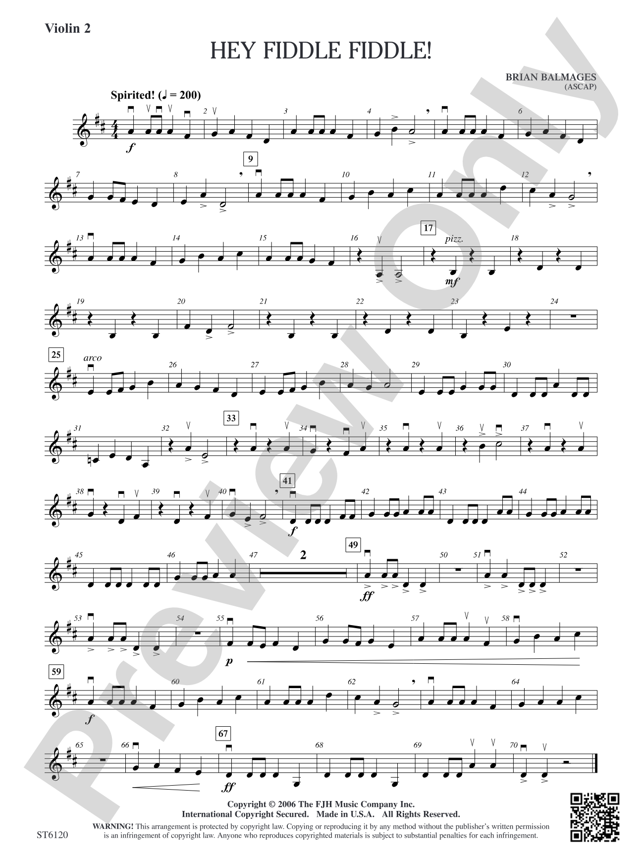 Hey Fiddle Fiddle!: Violin 2