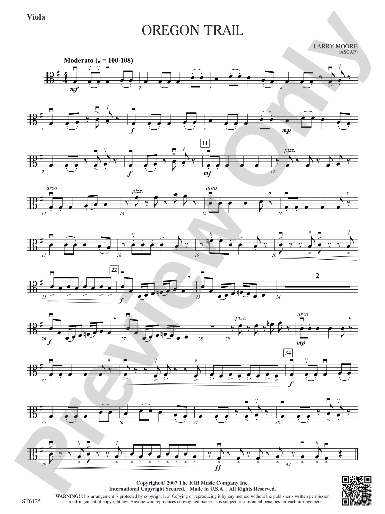 Oregon Trail: Viola