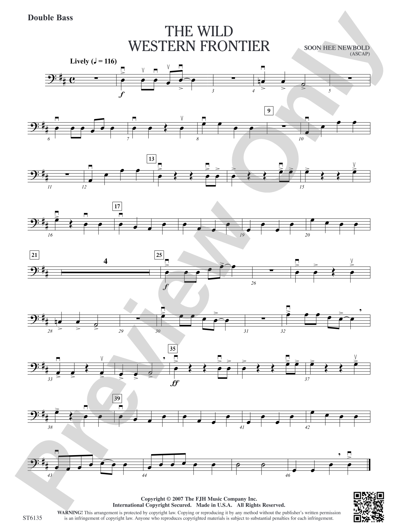 The Wild Western Frontier: Double Bass