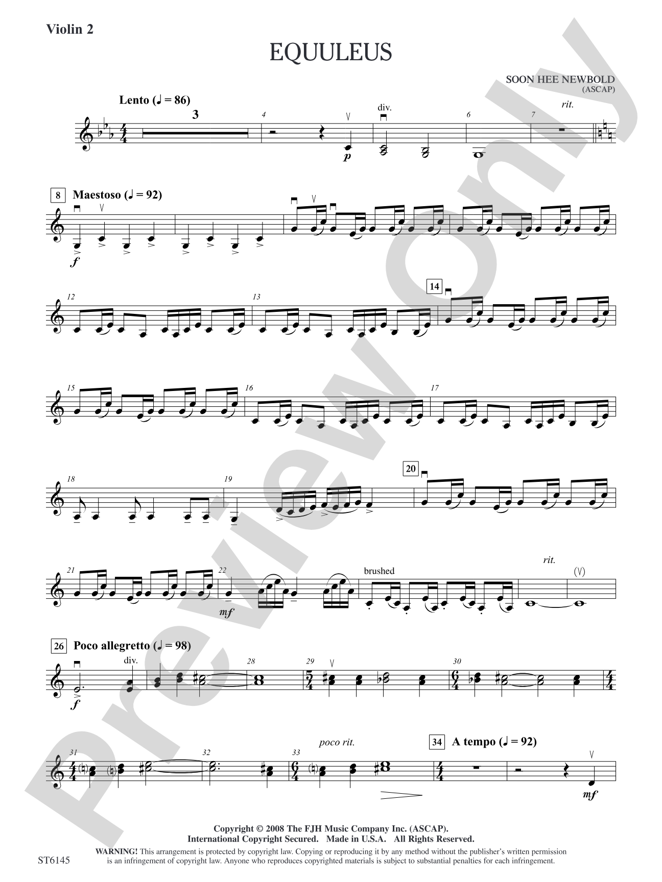Equuleus: Violin 2