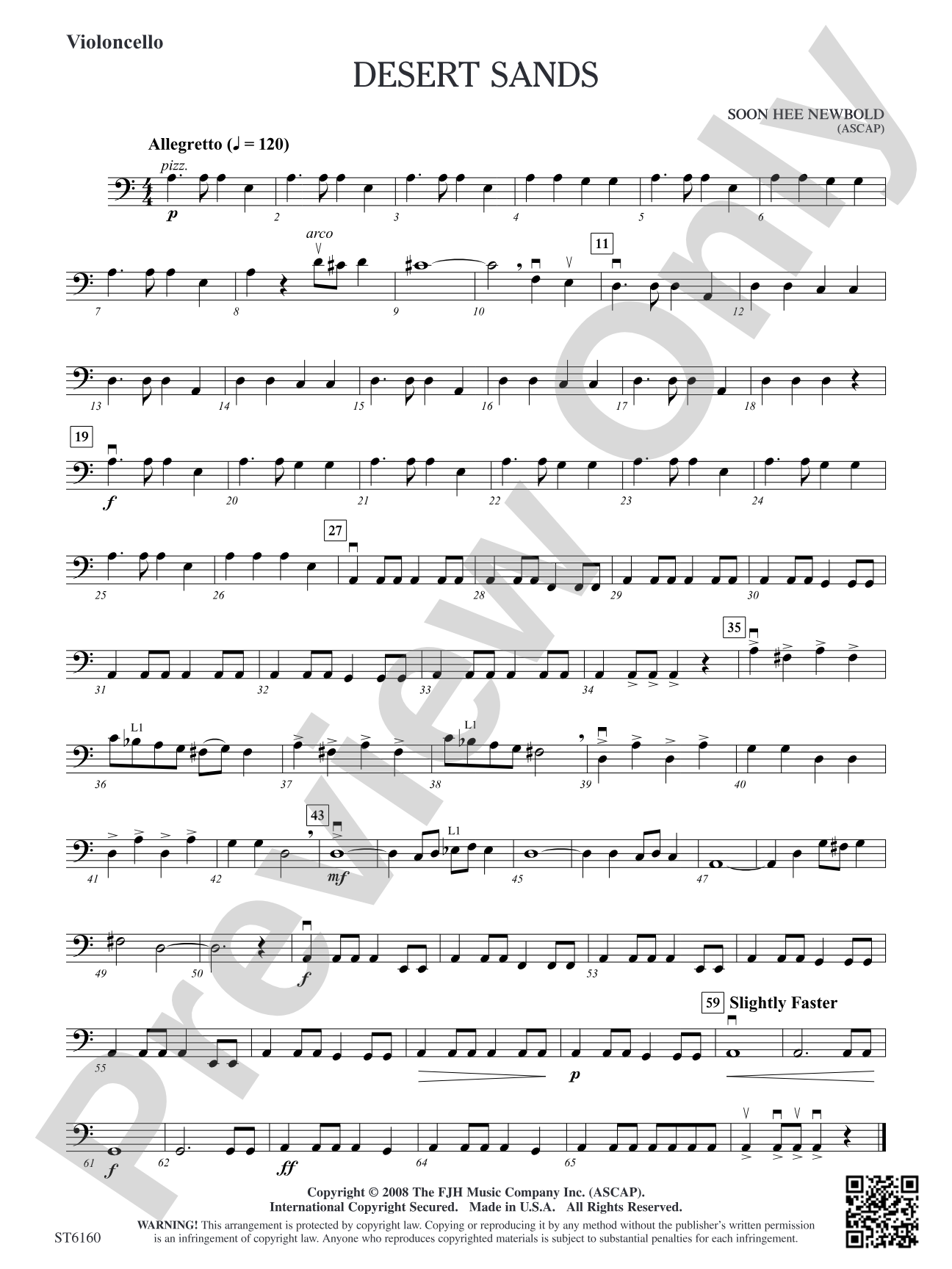 Desert Sands: Violoncello