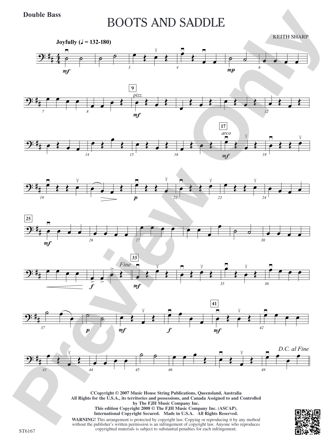 Boots and Saddle: Double Bass