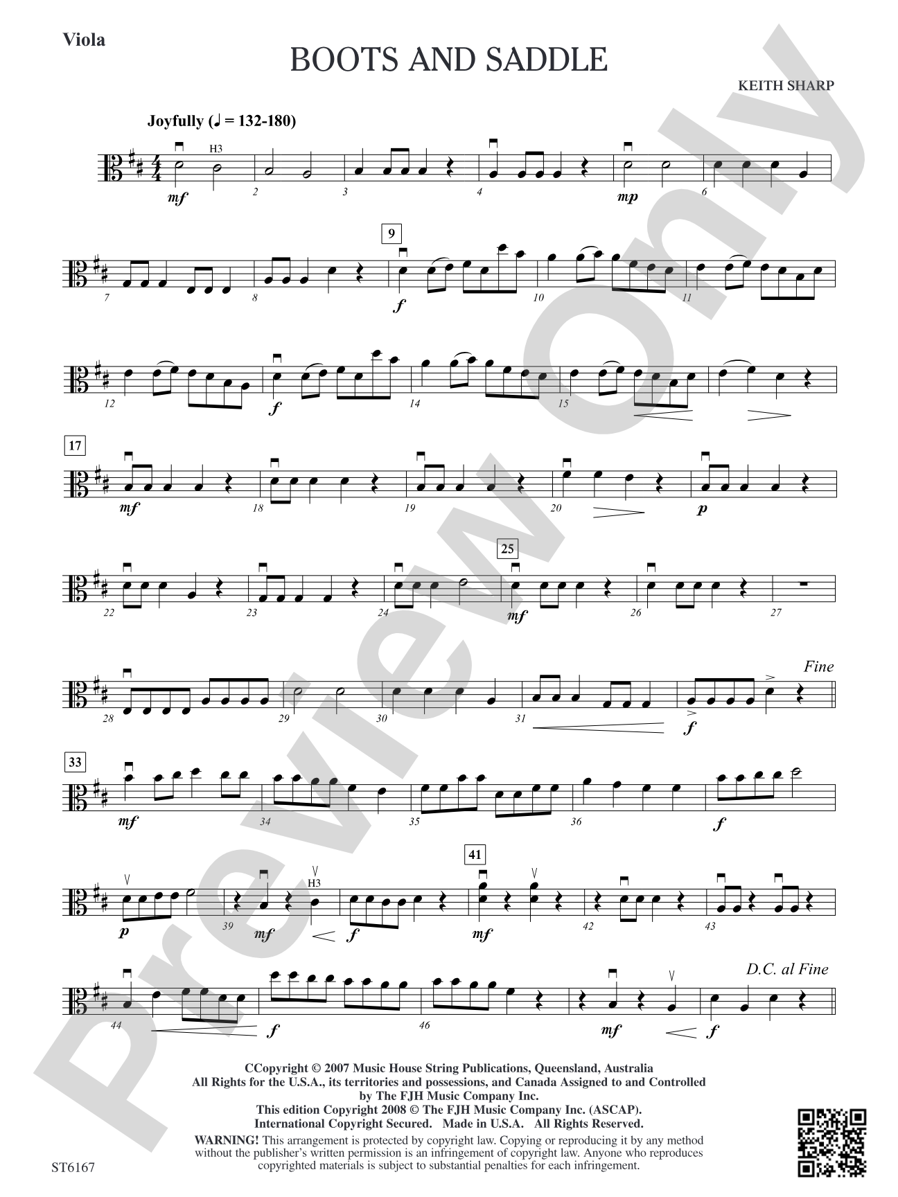 Boots and Saddle: Viola