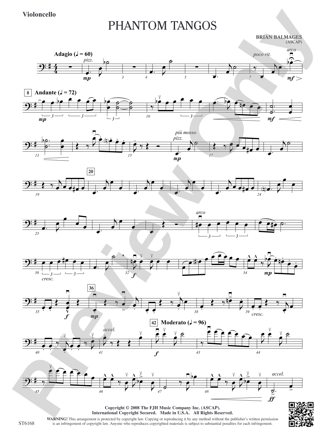 Phantom Tangos: Violoncello