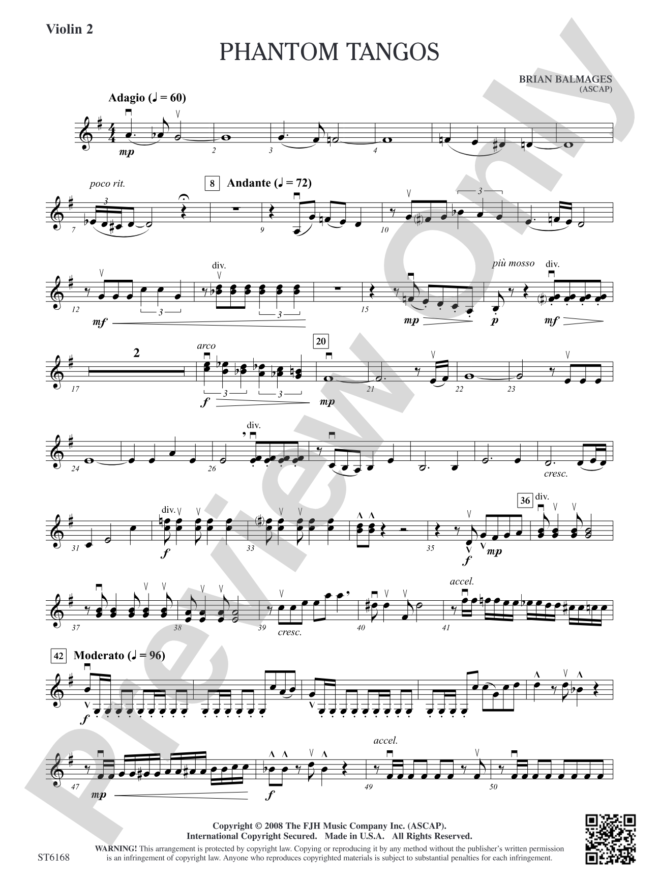 Phantom Tangos: Violin 2