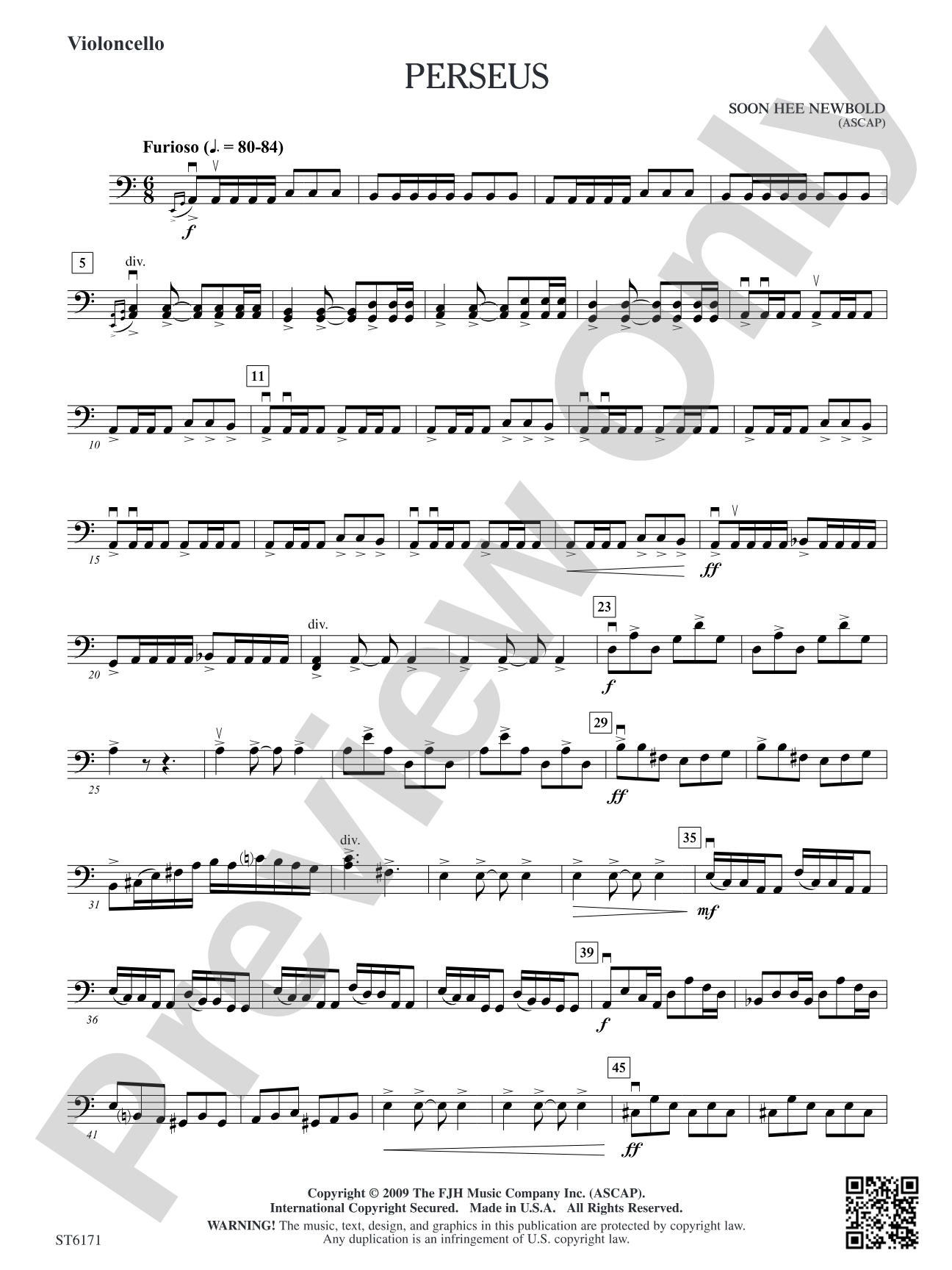 Perseus: Violoncello