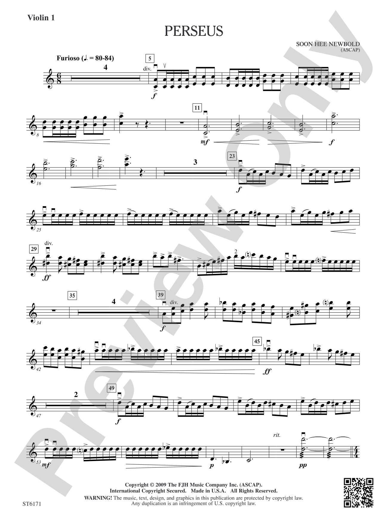 Perseus: Violin 1