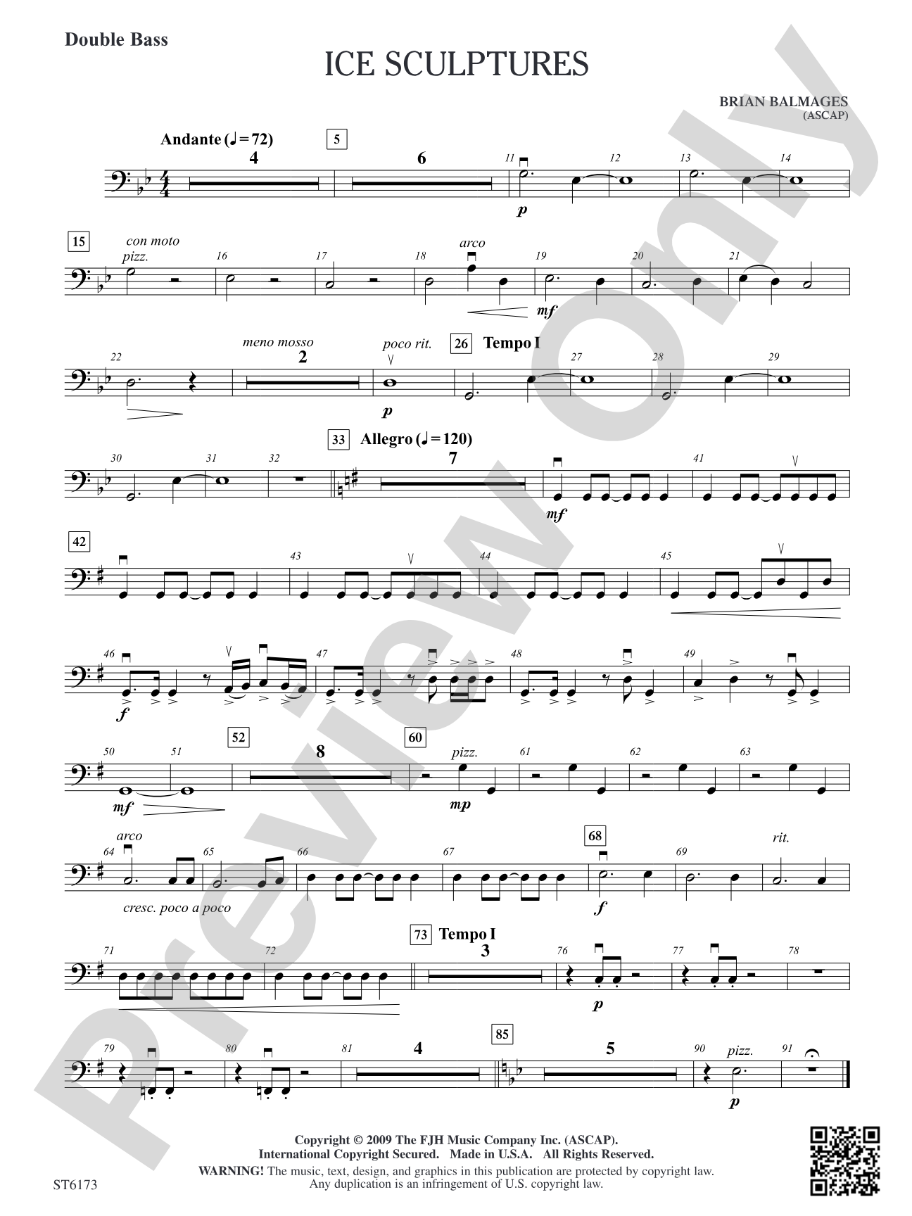 Ice Sculptures: Double Bass