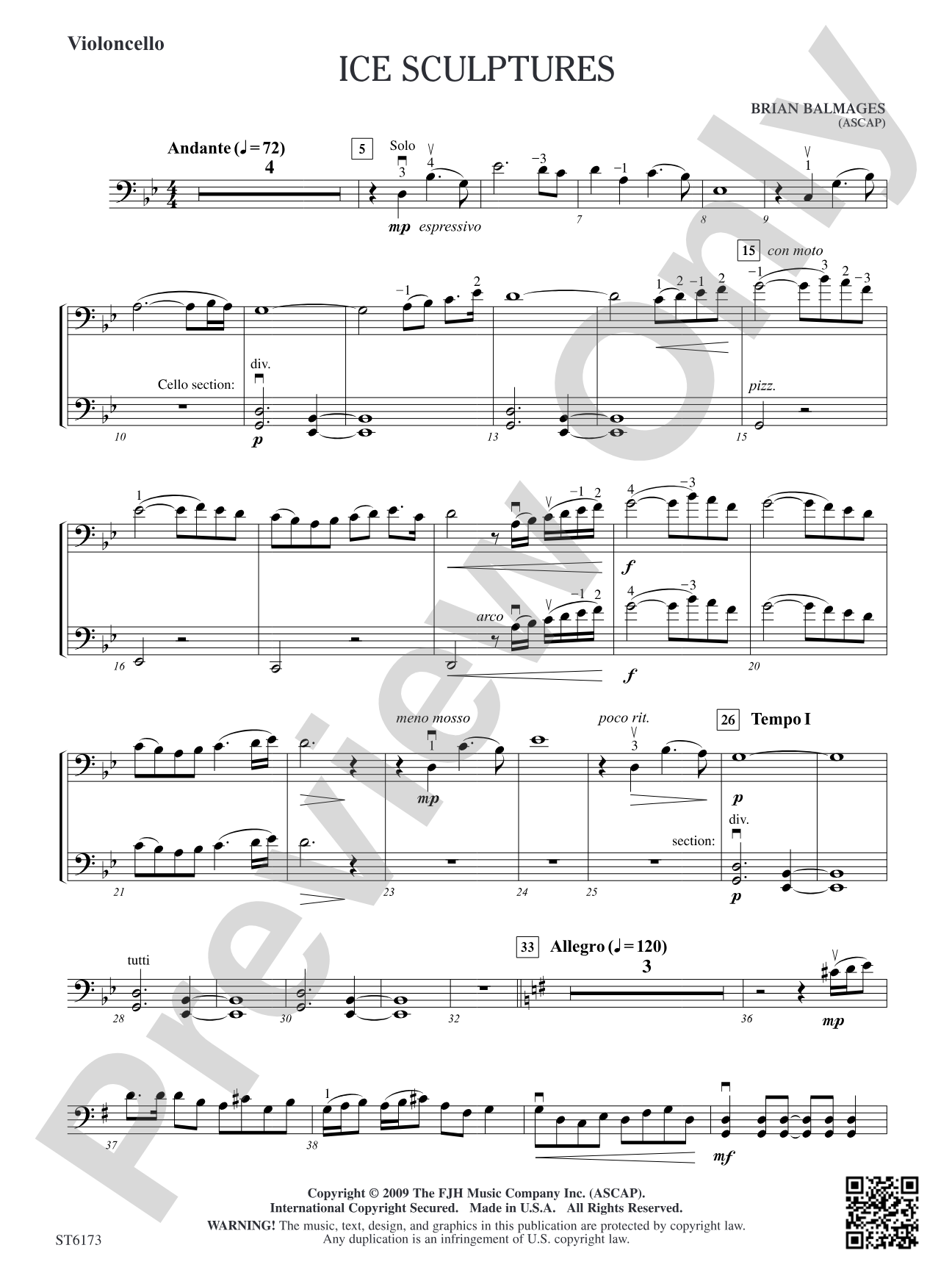 Ice Sculptures: Violoncello