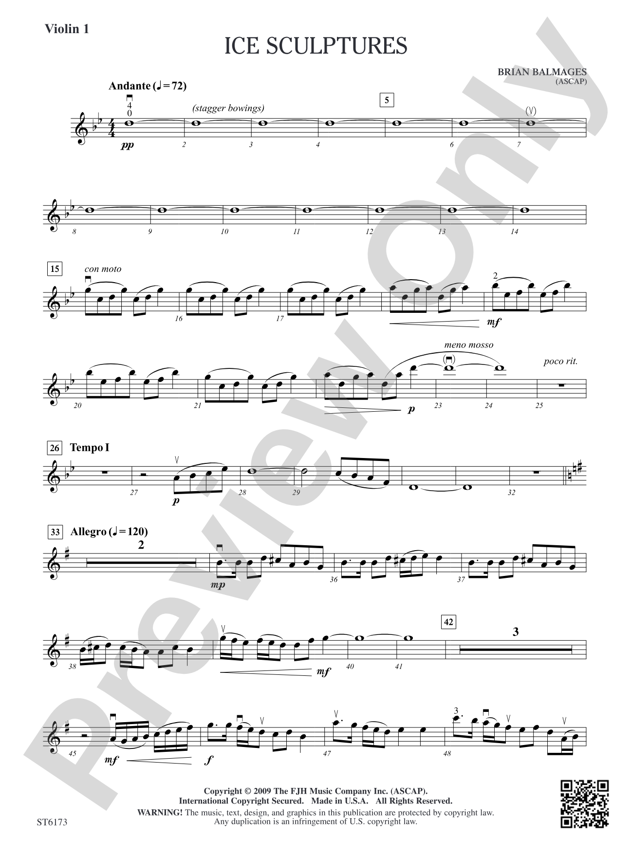 Ice Sculptures: Violin 1