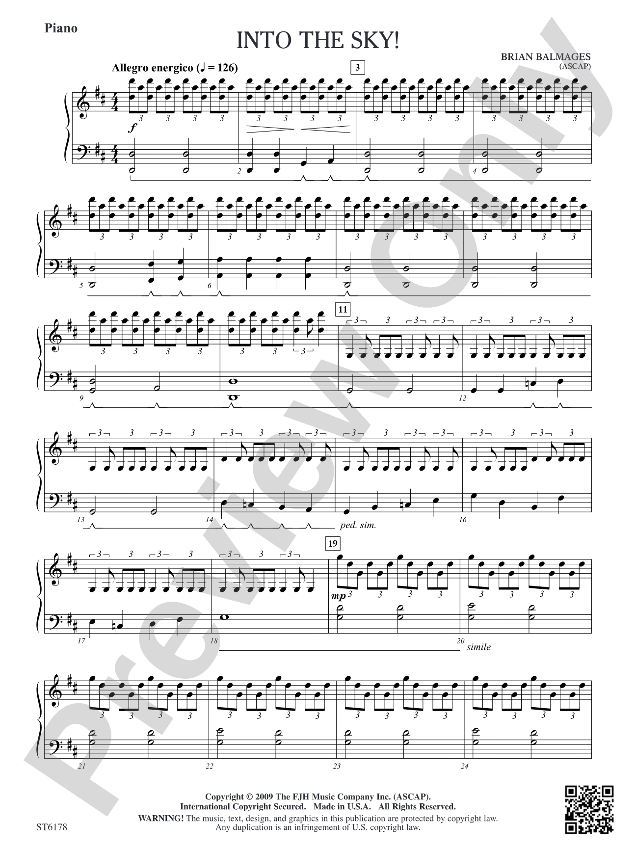 Into the Sky!: Piano