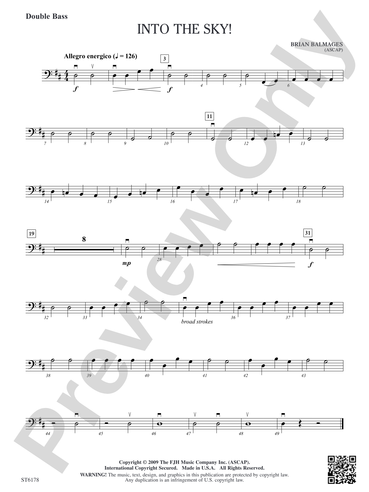 Into the Sky!: Double Bass