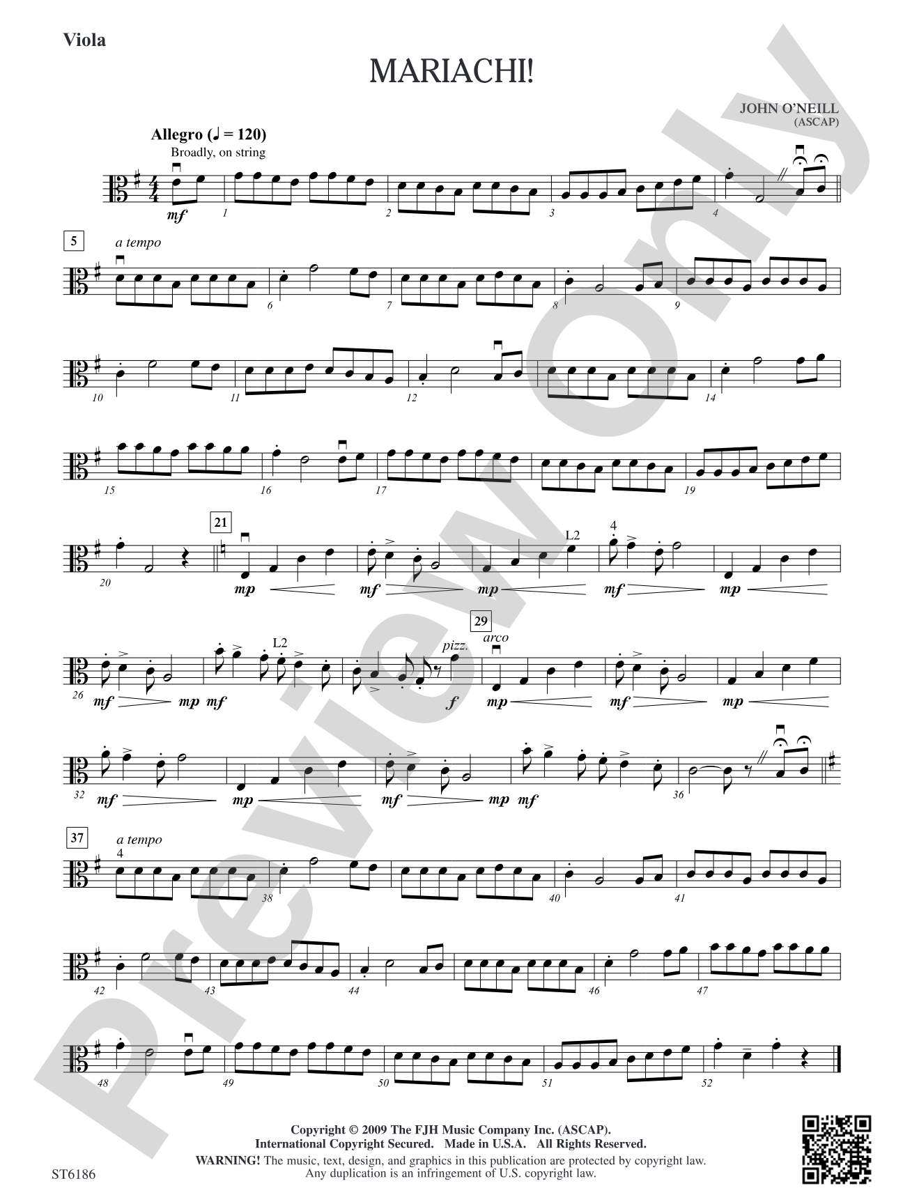 Mariachi!: Viola