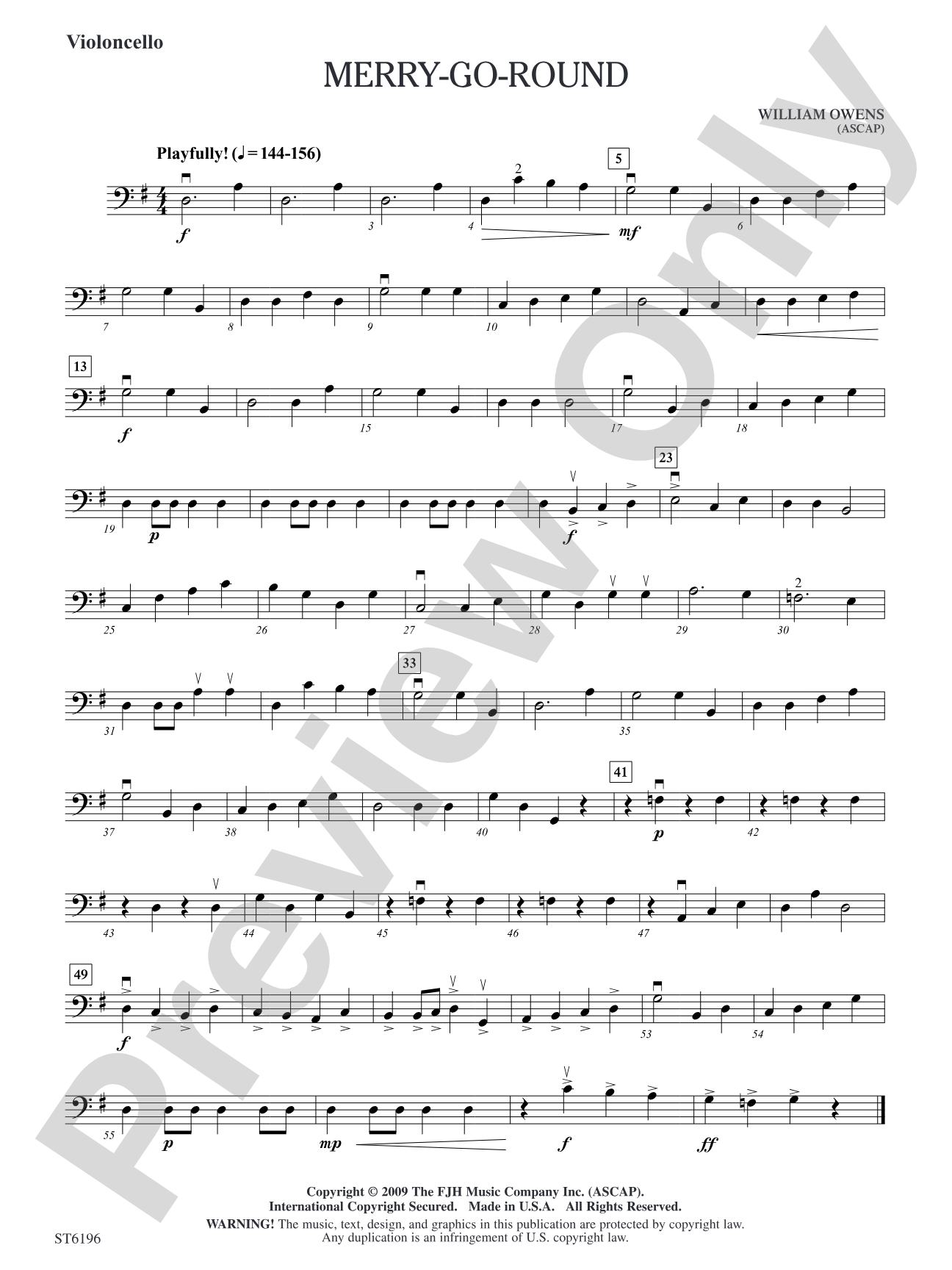 Merry-Go-Round: Violoncello