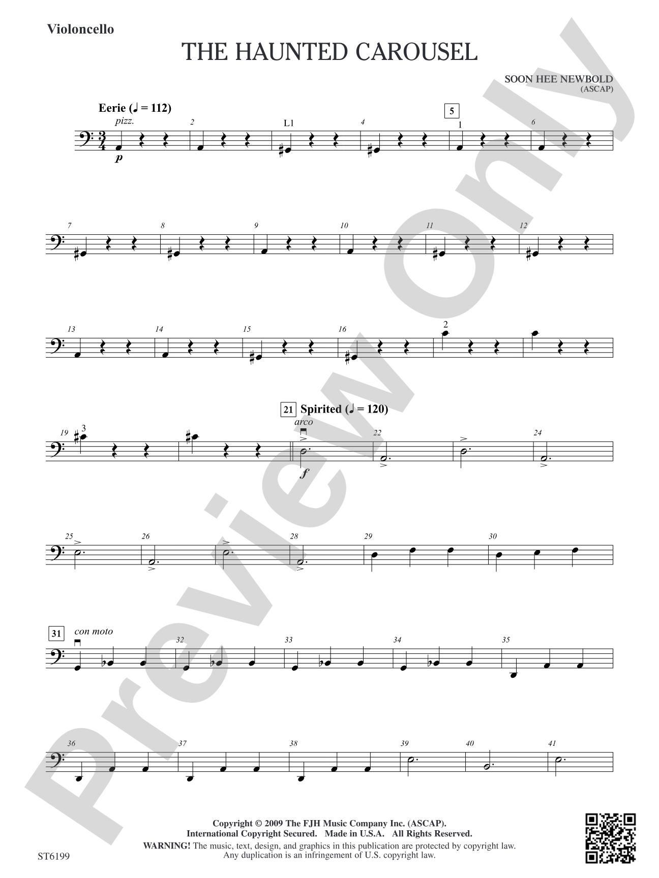 The Haunted Carousel: Violoncello