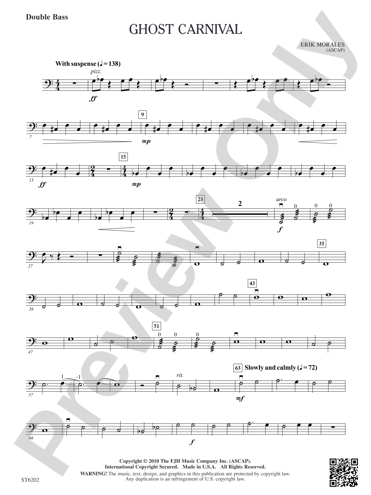 Ghost Carnival: Double Bass