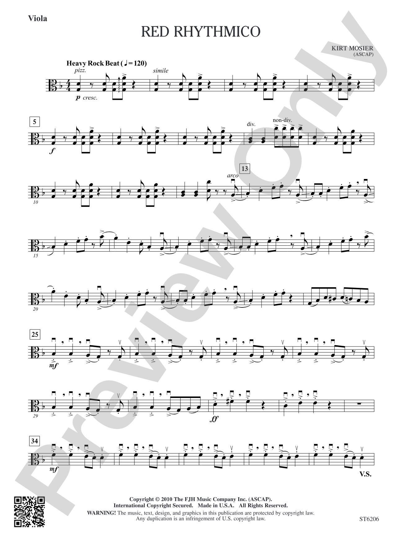 Red Rhythmico: Viola