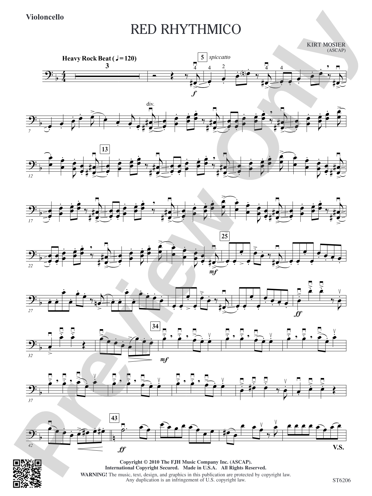 Red Rhythmico: Violoncello