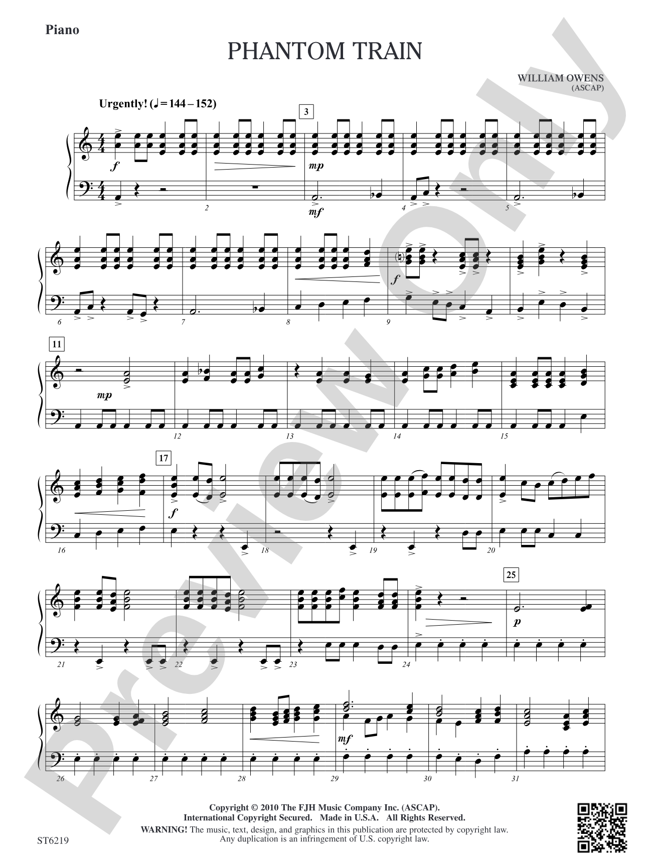 Phantom Train: Piano