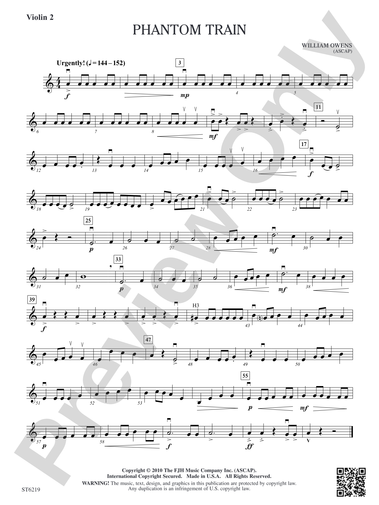 Phantom Train: Violin 2