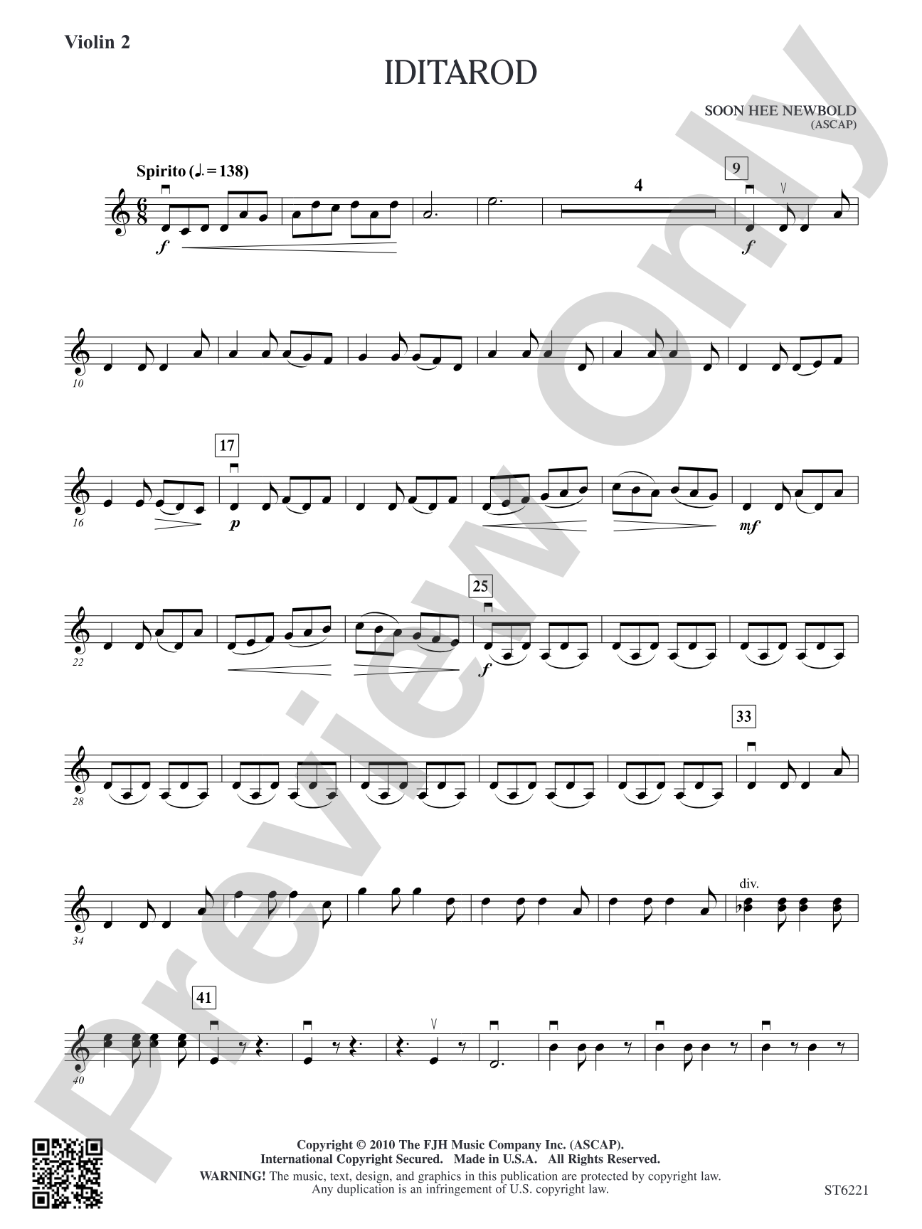 Iditarod: Violin 2