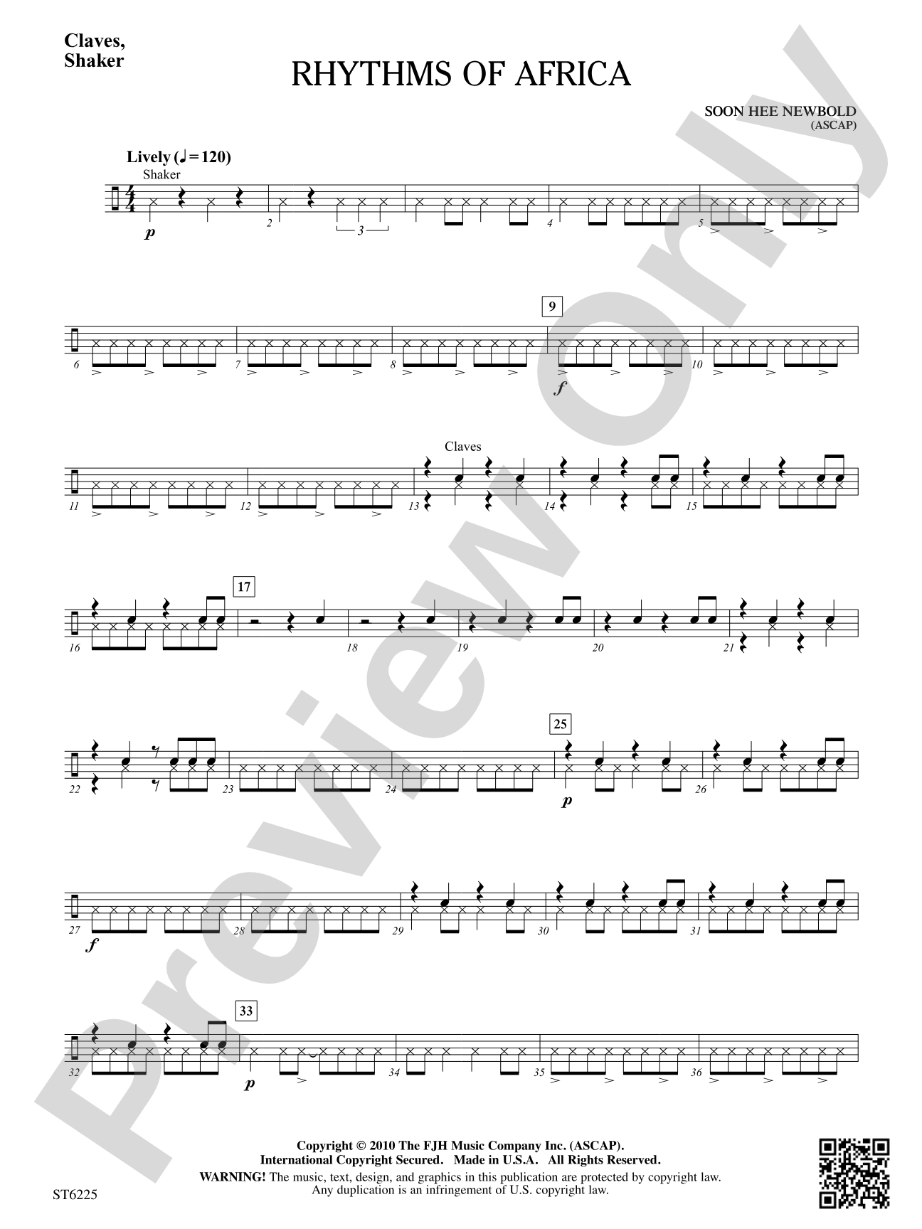 Rhythms of Africa: Claves/Shaker