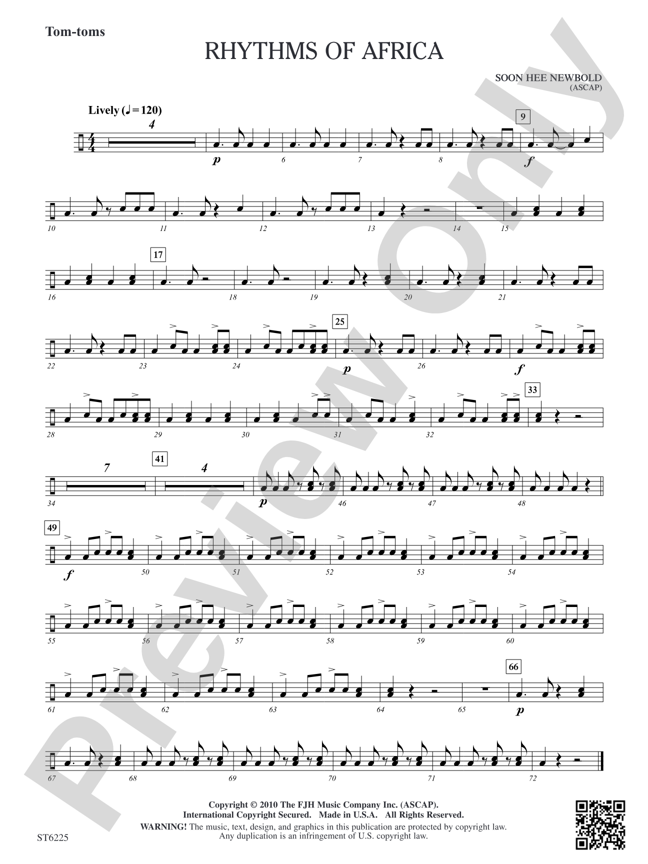 Rhythms of Africa: 2 Tom-toms
