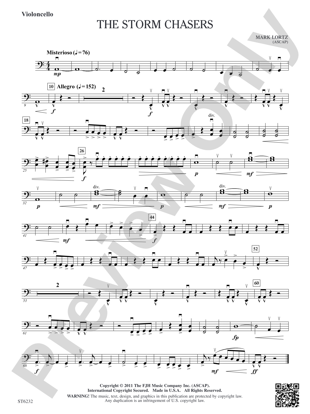 The Storm Chaser: Violoncello