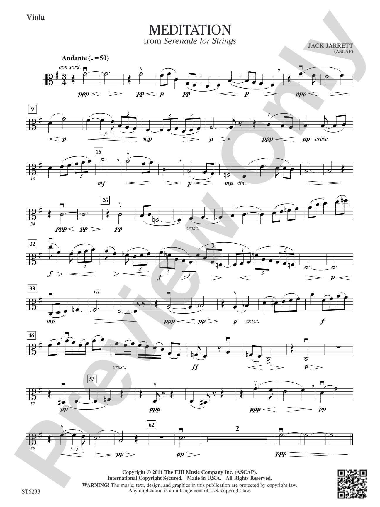 Meditation: Viola