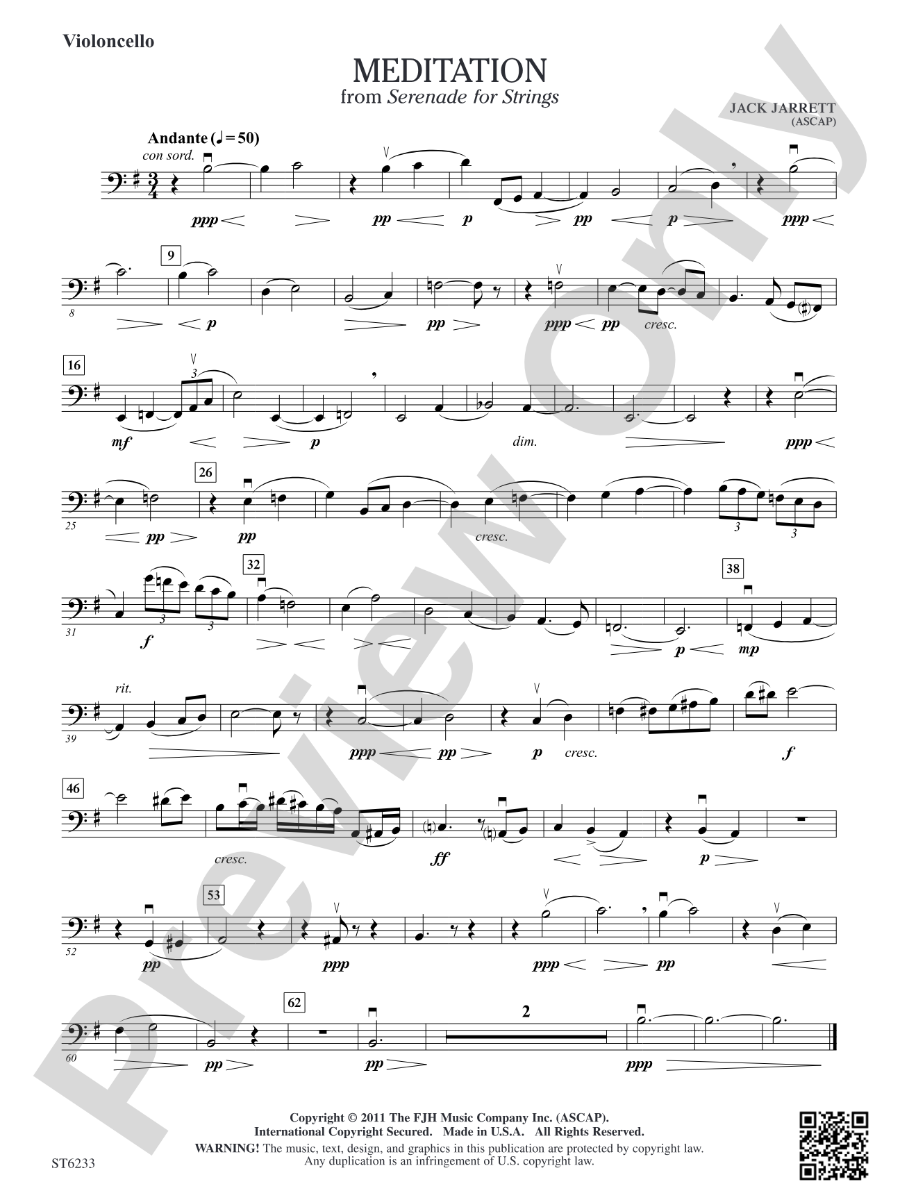 Meditation: Violoncello