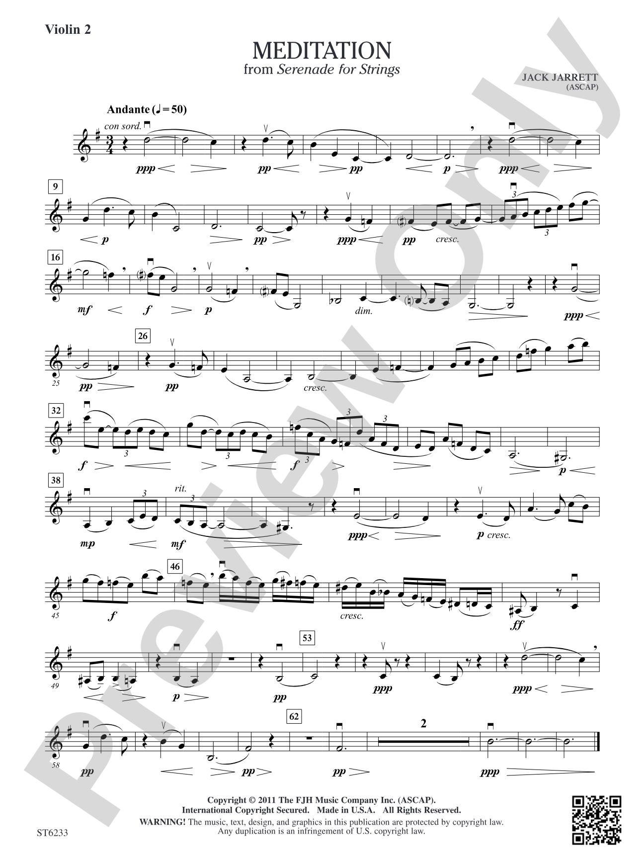 Meditation: Violin 2