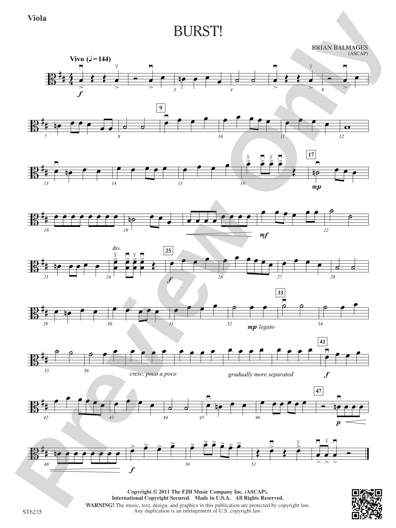 Burst!: Viola