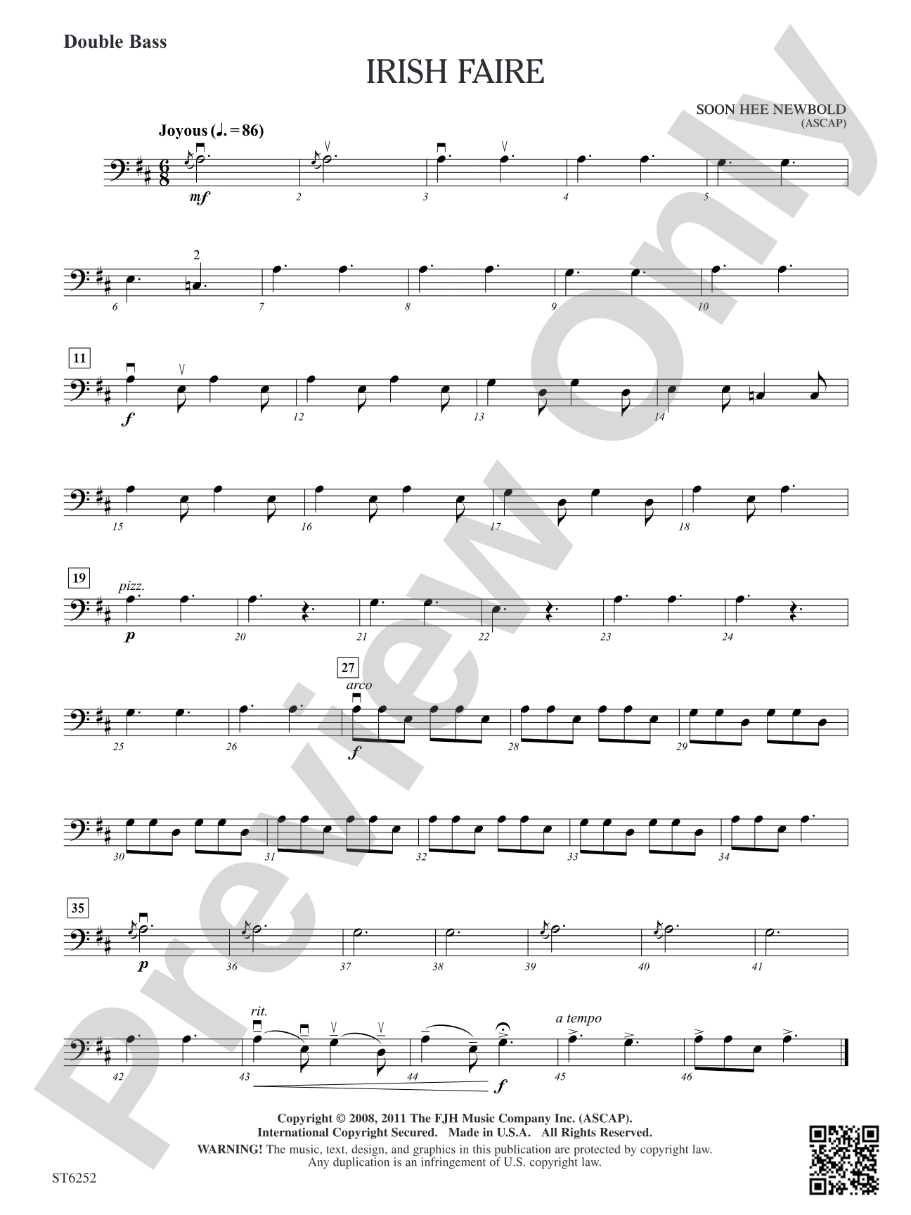 Irish Faire: Double Bass