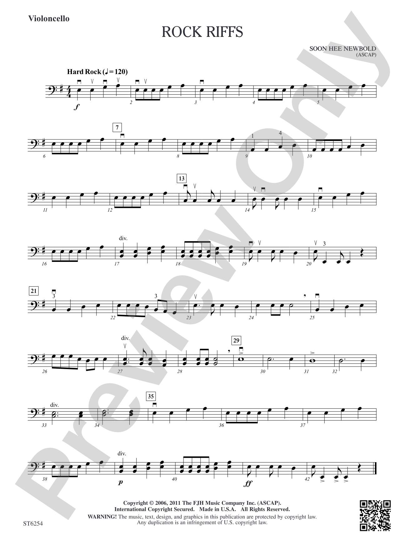 Rock Riffs: Violoncello