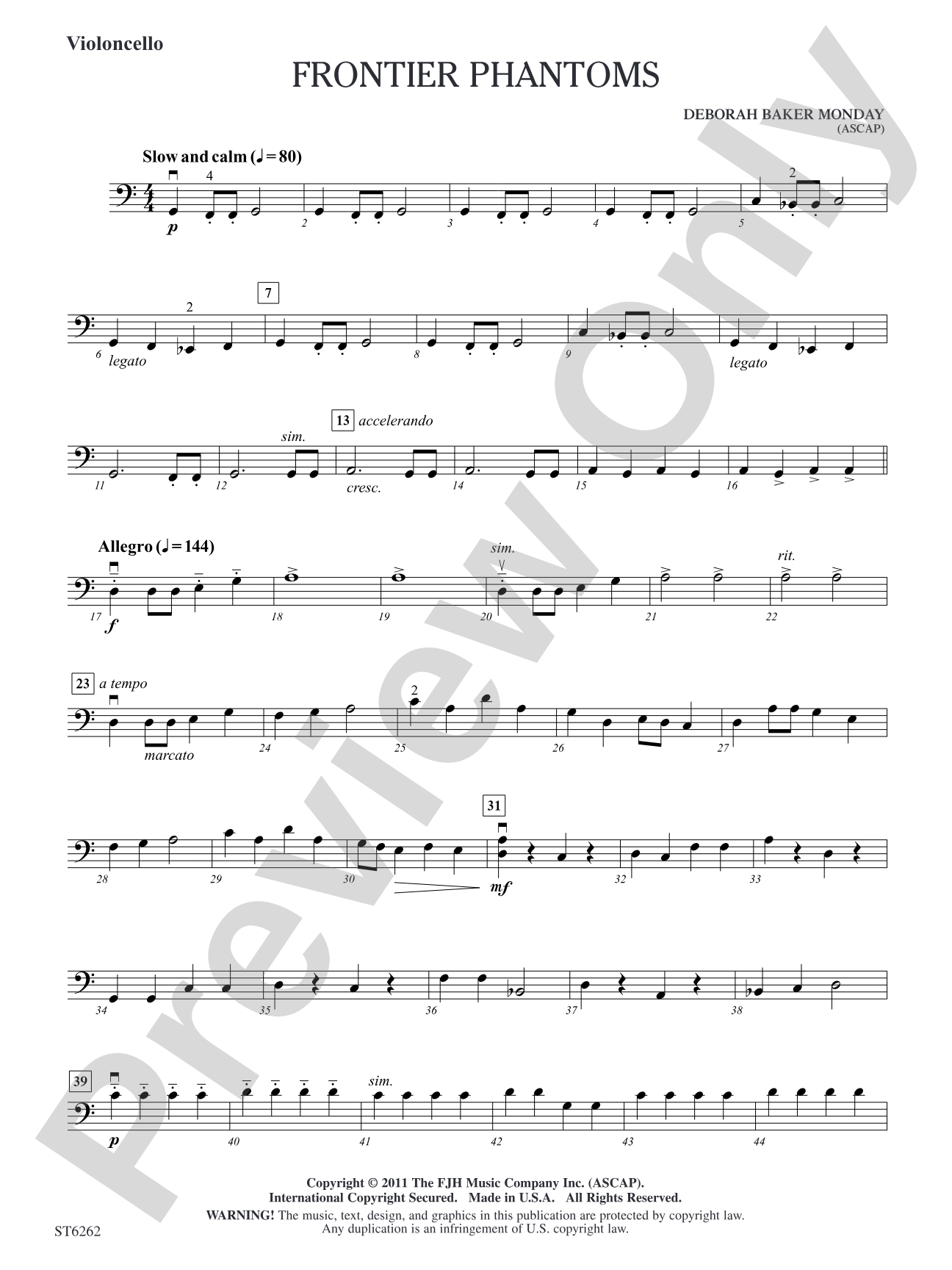 Frontier Phantoms: Violoncello