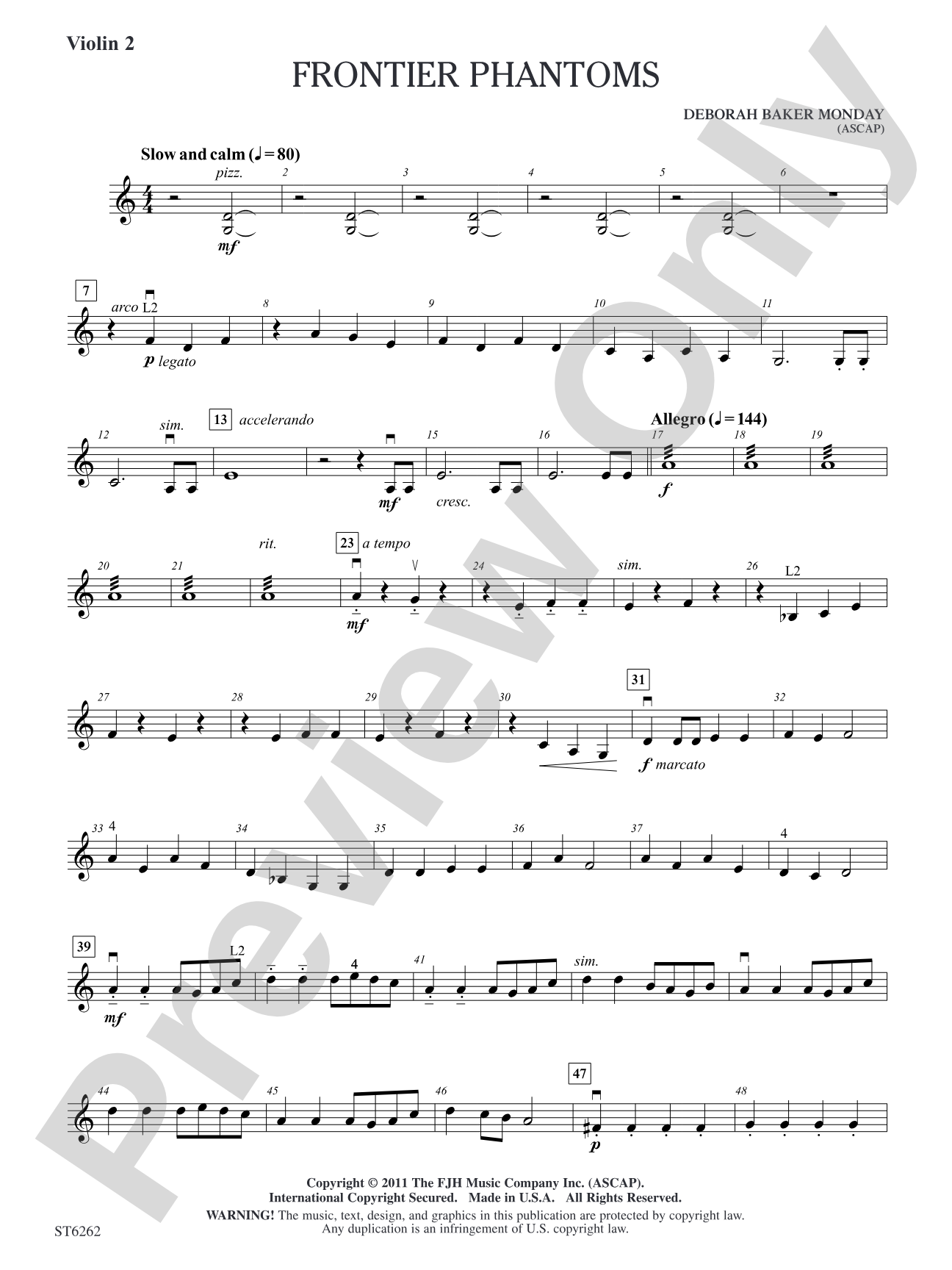 Frontier Phantoms: Violin 2