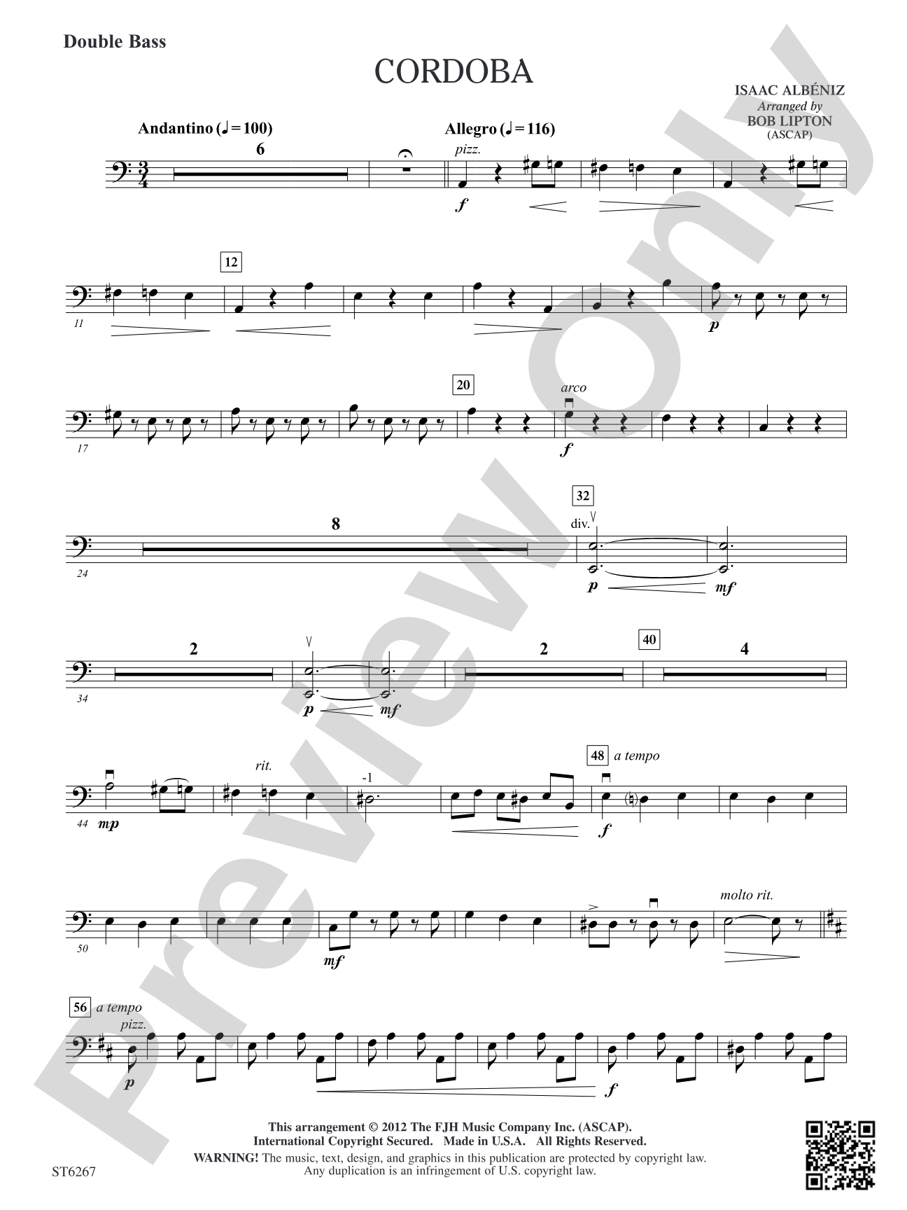 Cordoba: Double Bass